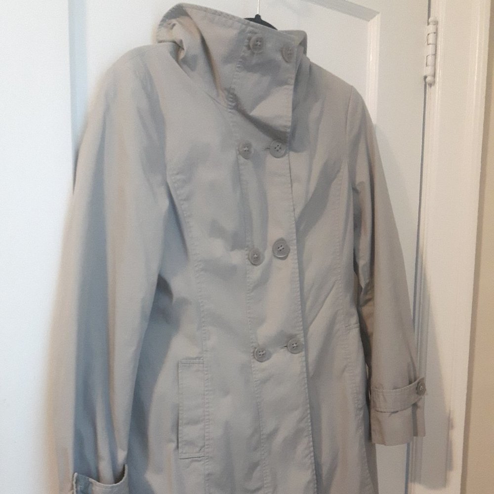 GREY JACOB TRENCH COAT